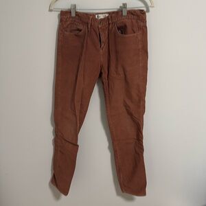 Madewell corduroy crop pants